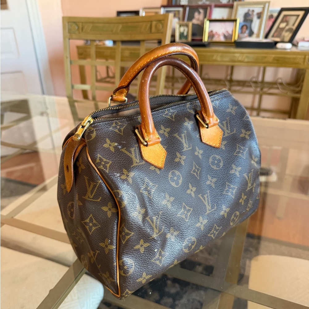 Louis Vuitton Brown Monogram Speedy